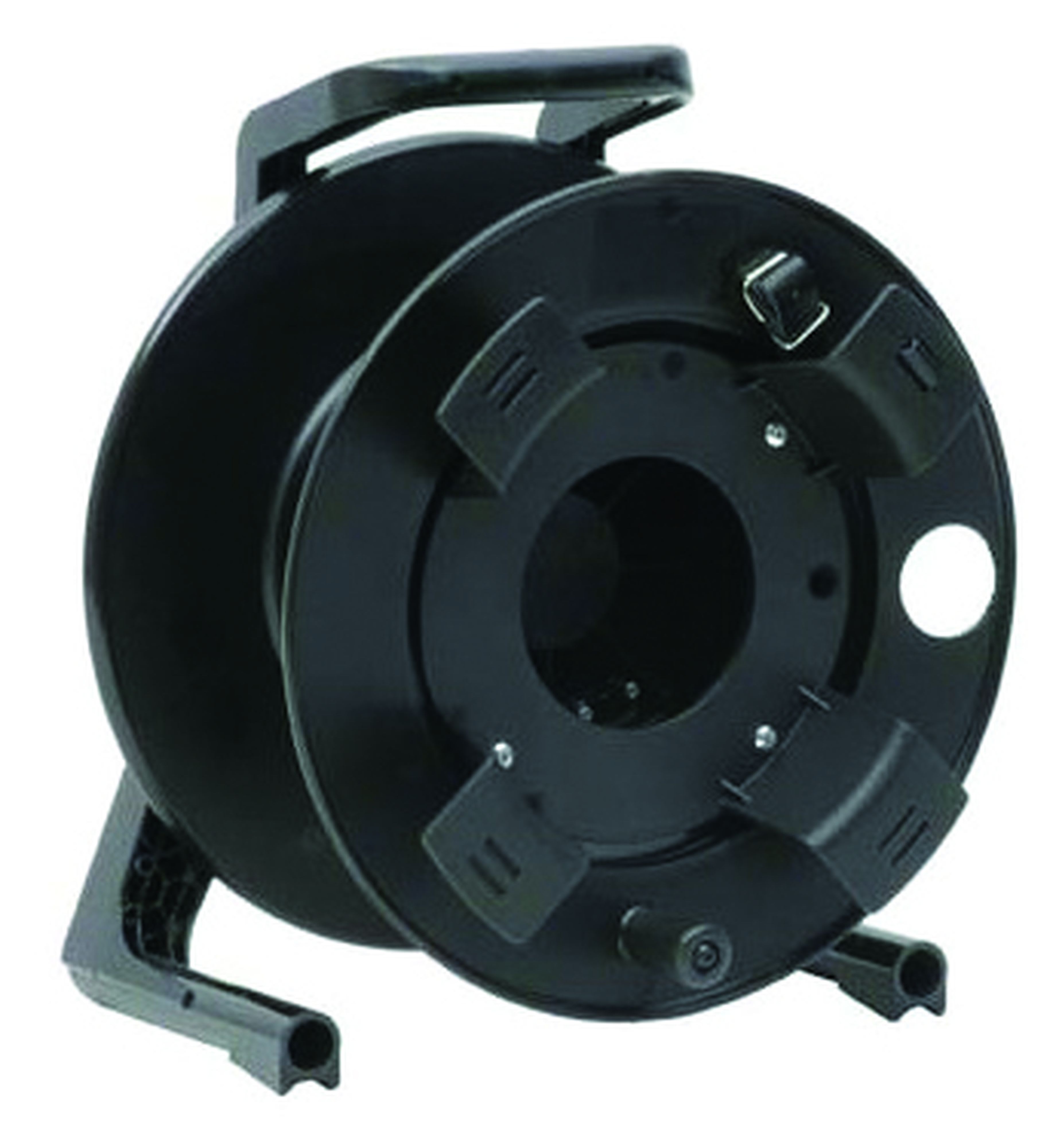 CAE Data - ENROULEUR SERIE GT - SCHILL CAOUTCHOUC NOIR - 380 MM AVEC DEPART DE CABLE