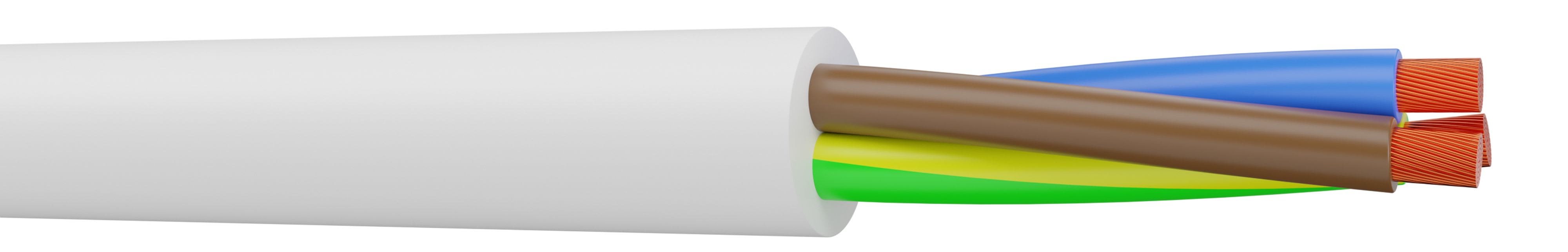 CAE Data - H05VV-F 2x0,75 BLANC