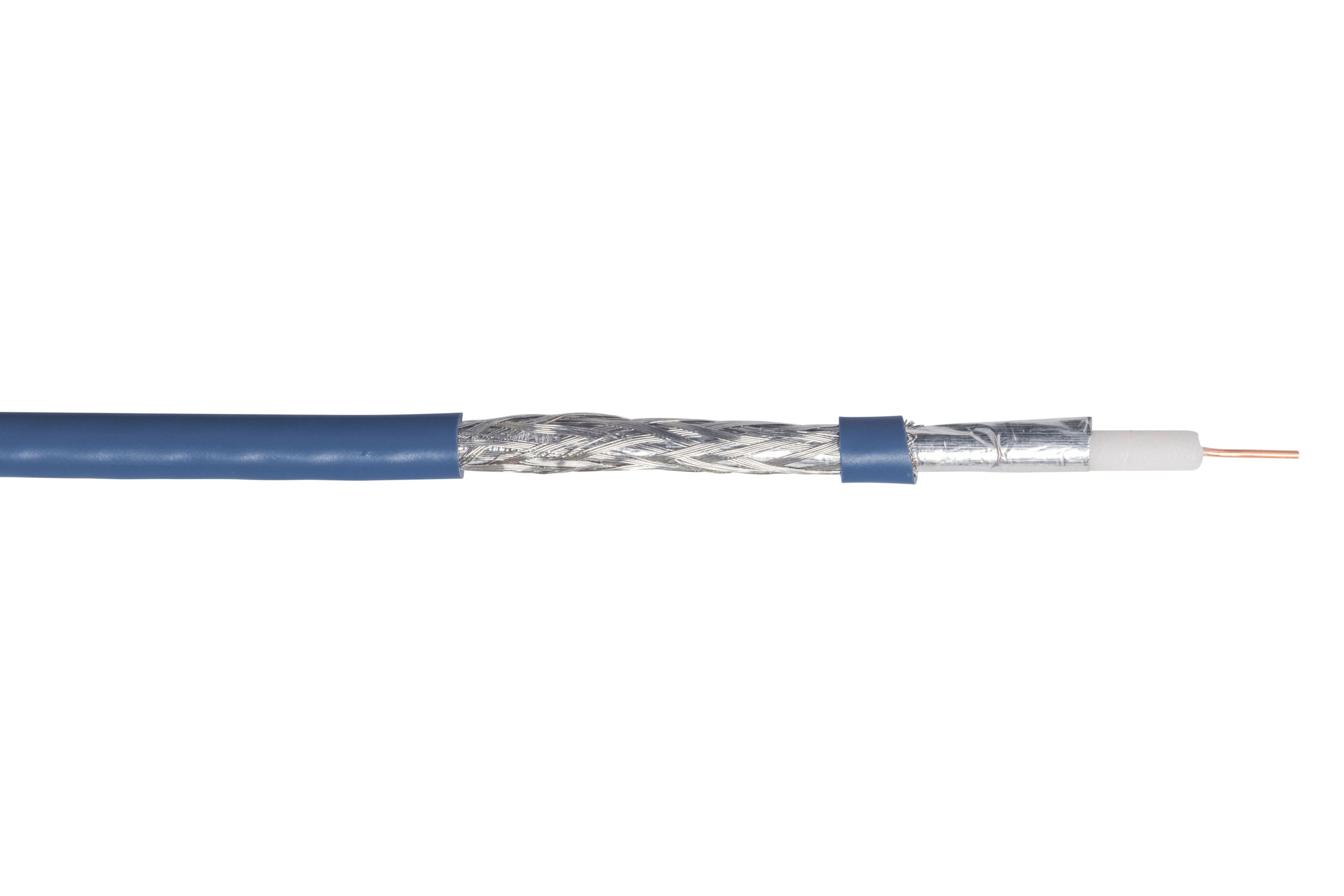 CAE Data - COAX VIDEO 75OHM HD 1X0.6 PVC BLEU