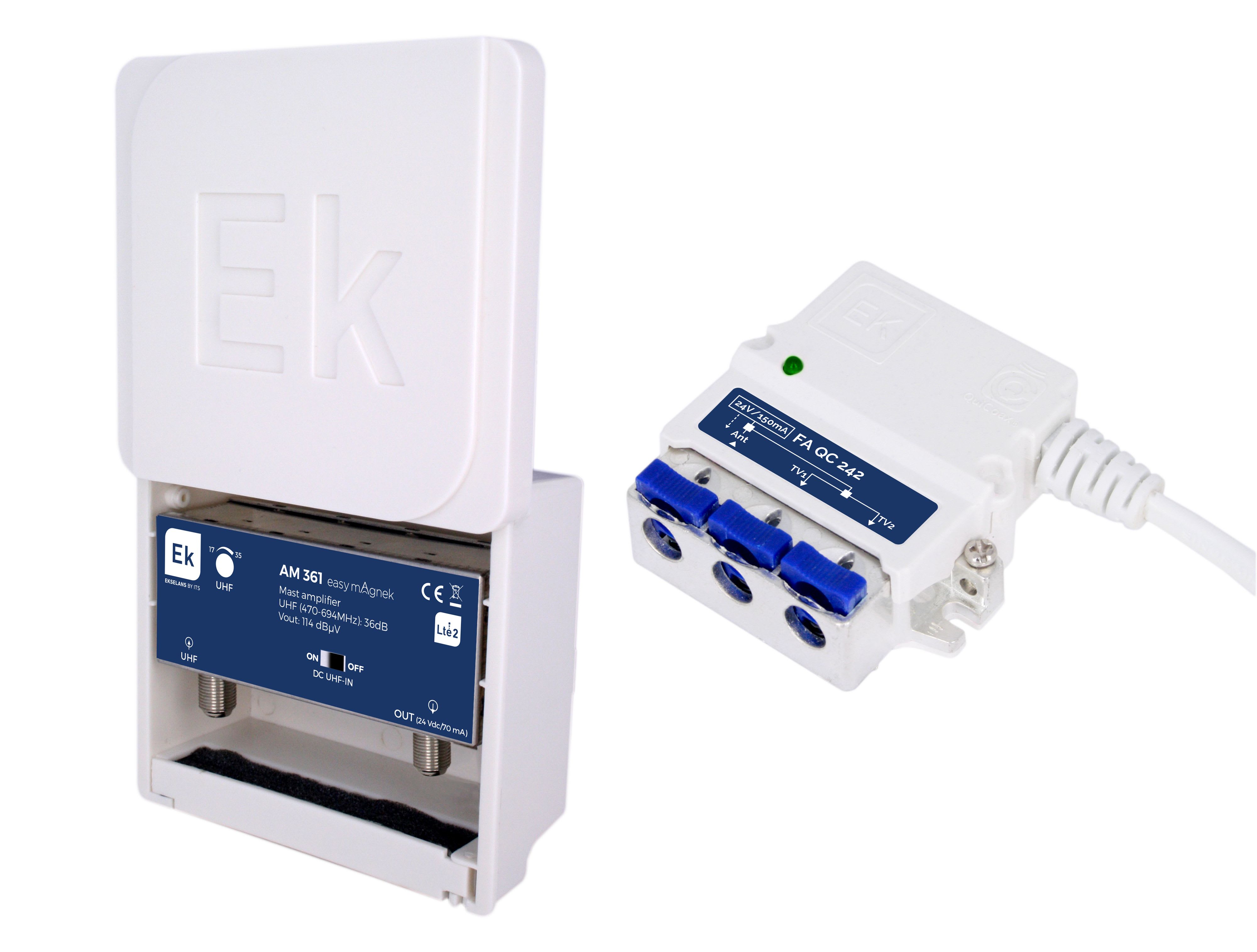 CAE Data - KIT PREAMPLI + ALIM 24VDC 36D