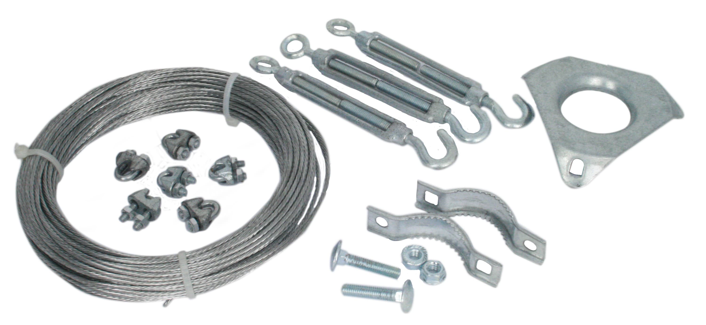 CAE Data - KIT HAUBANAGE 25M CABLES + 3 T