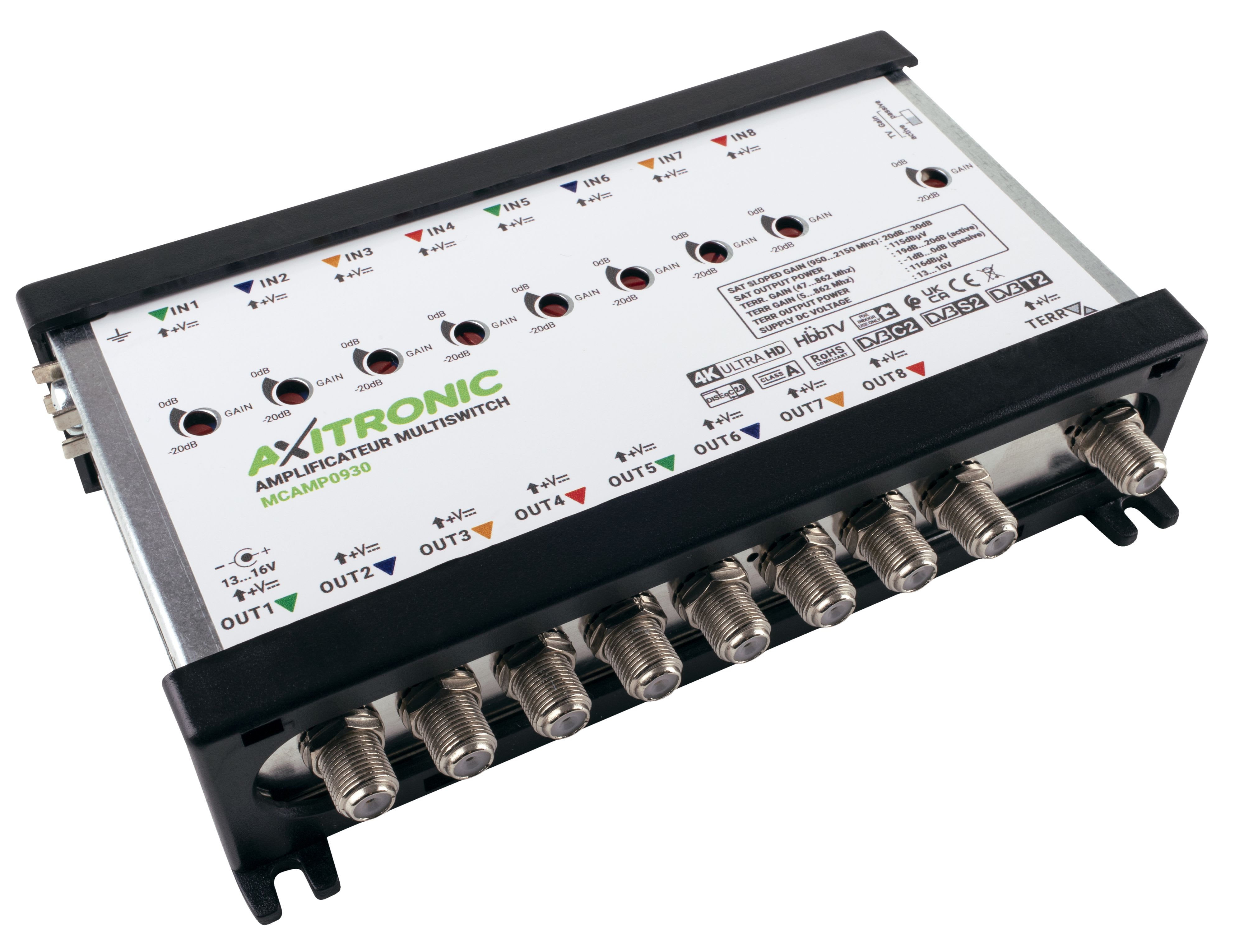 CAE Data - AMPLI SAT 30dB POUR SWITCH SERIE MC09