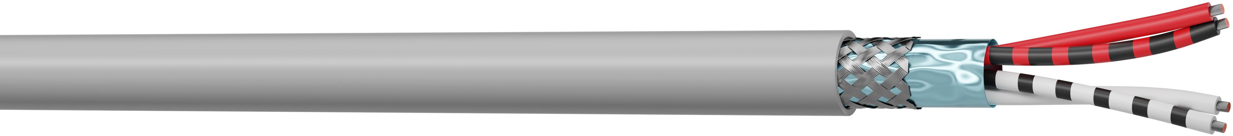 CAE Data - MP22E 3x2x0,22 BL. ALU+TRESSE