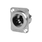 CAE Data - EMBASE XLR MALE 5 POINTS CONTACT ARGENT