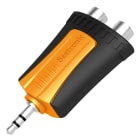 CAE Data - Adaptateur Jack stéréo mâle 3.50 - 2 x RCA femelle - SEETRONIC