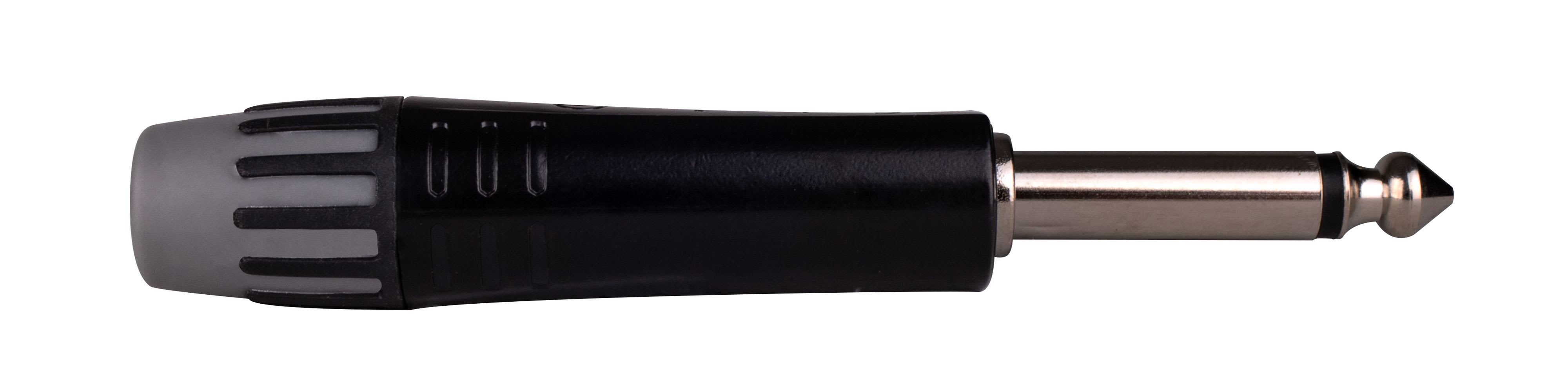CAE Data - Connecteur Jack mâle mono 6.35 mm noir - SEETRONIC