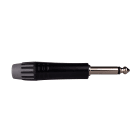 CAE Data - Connecteur Jack mâle mono 6.35 mm noir - SEETRONIC