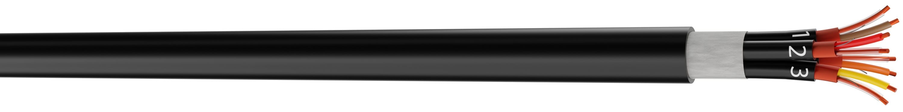 CAE Data - MULTIPAIRE AUDIO NUMERIQUE - 4 0.22MM2 - PVC NOIR