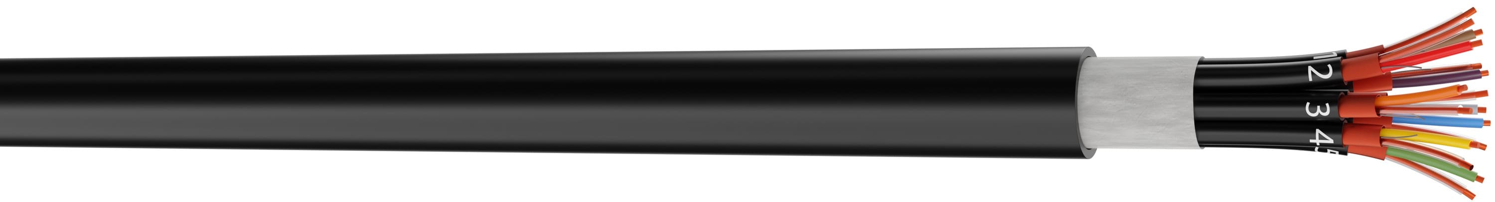CAE Data - MULTIPAIRE AUDIO NUMERIQUE - 8 0.22MM2 - PVC NOIR