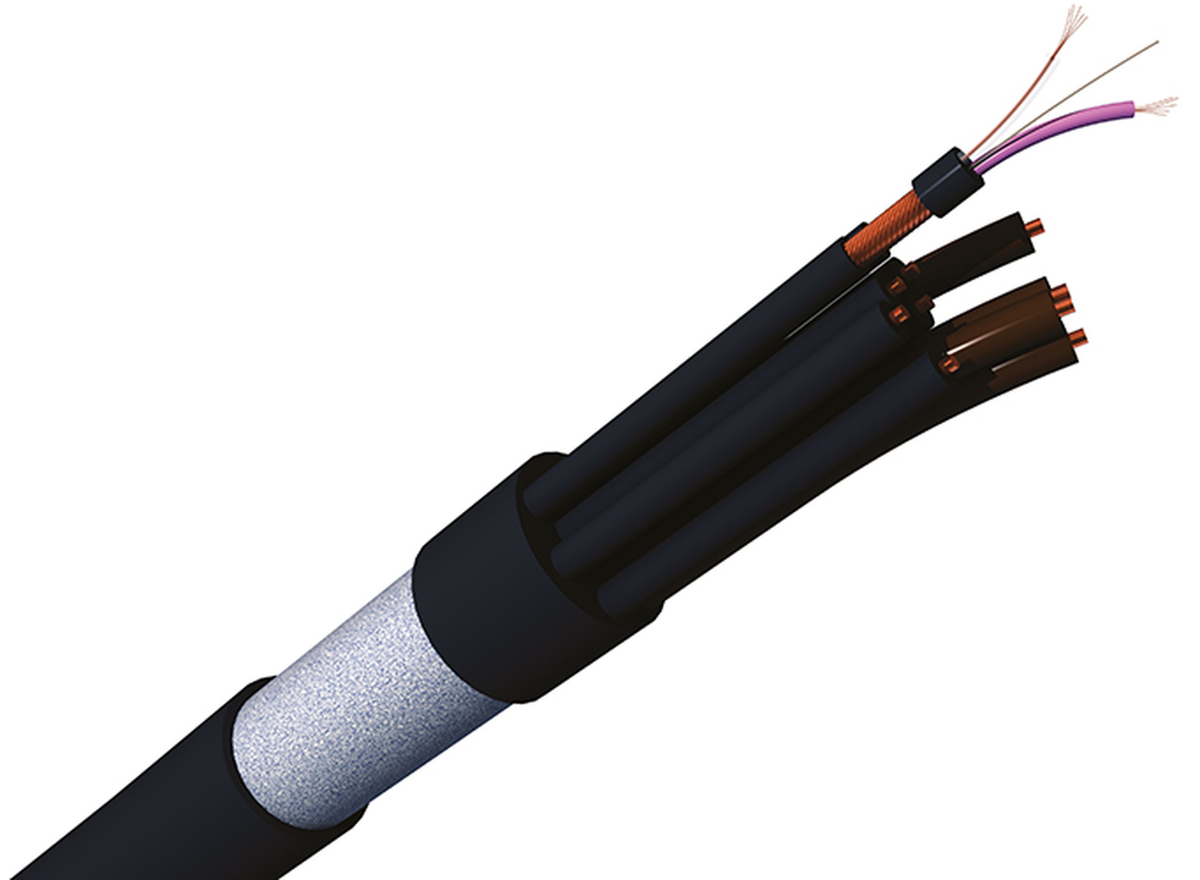 CAE Data - AUDIO ANALOGIQUE 12 PAIRES 0.22 MM2 - PVC NOIR