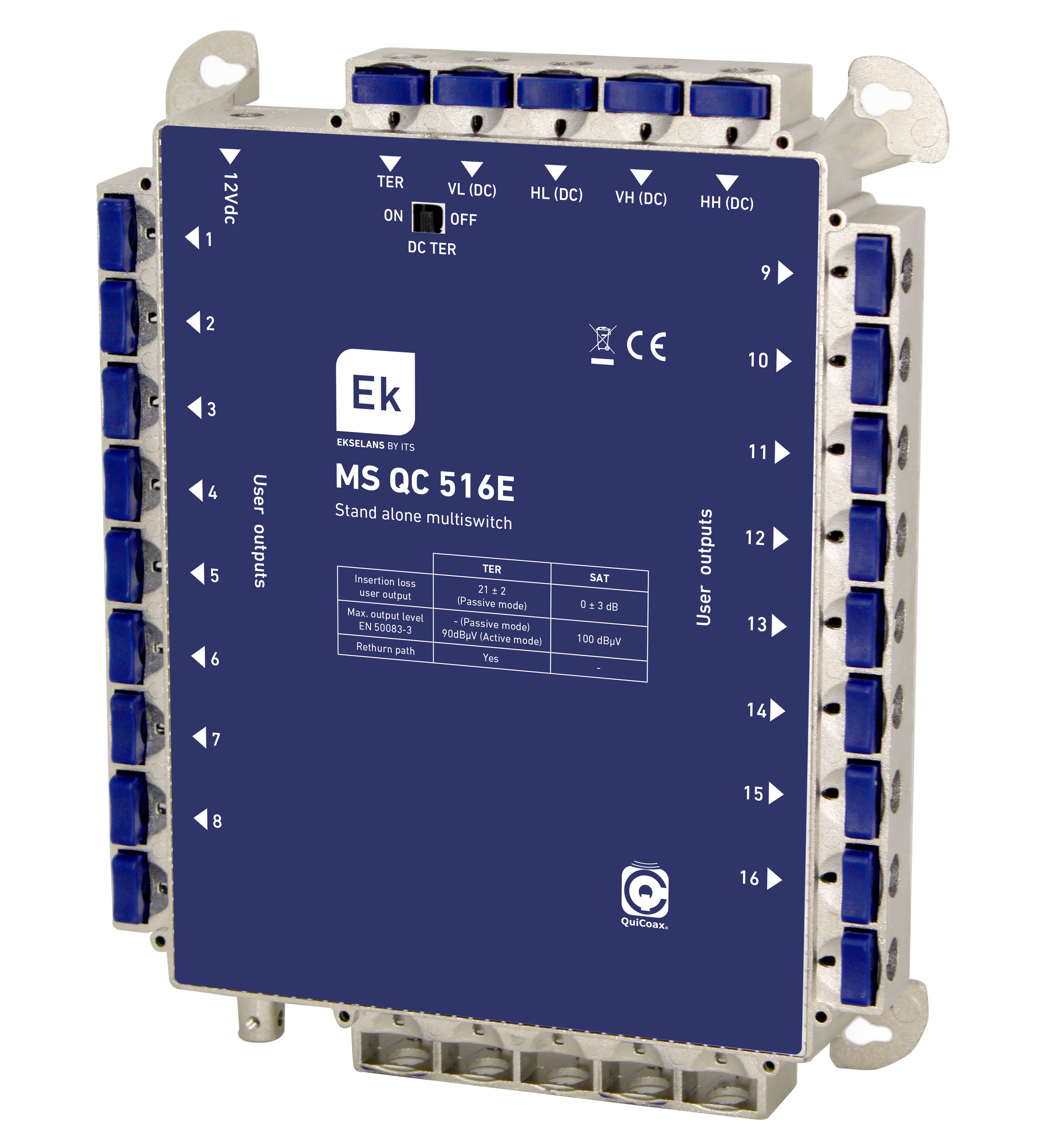 CAE Data - MULTISWITCH COMPACT 5E/16S