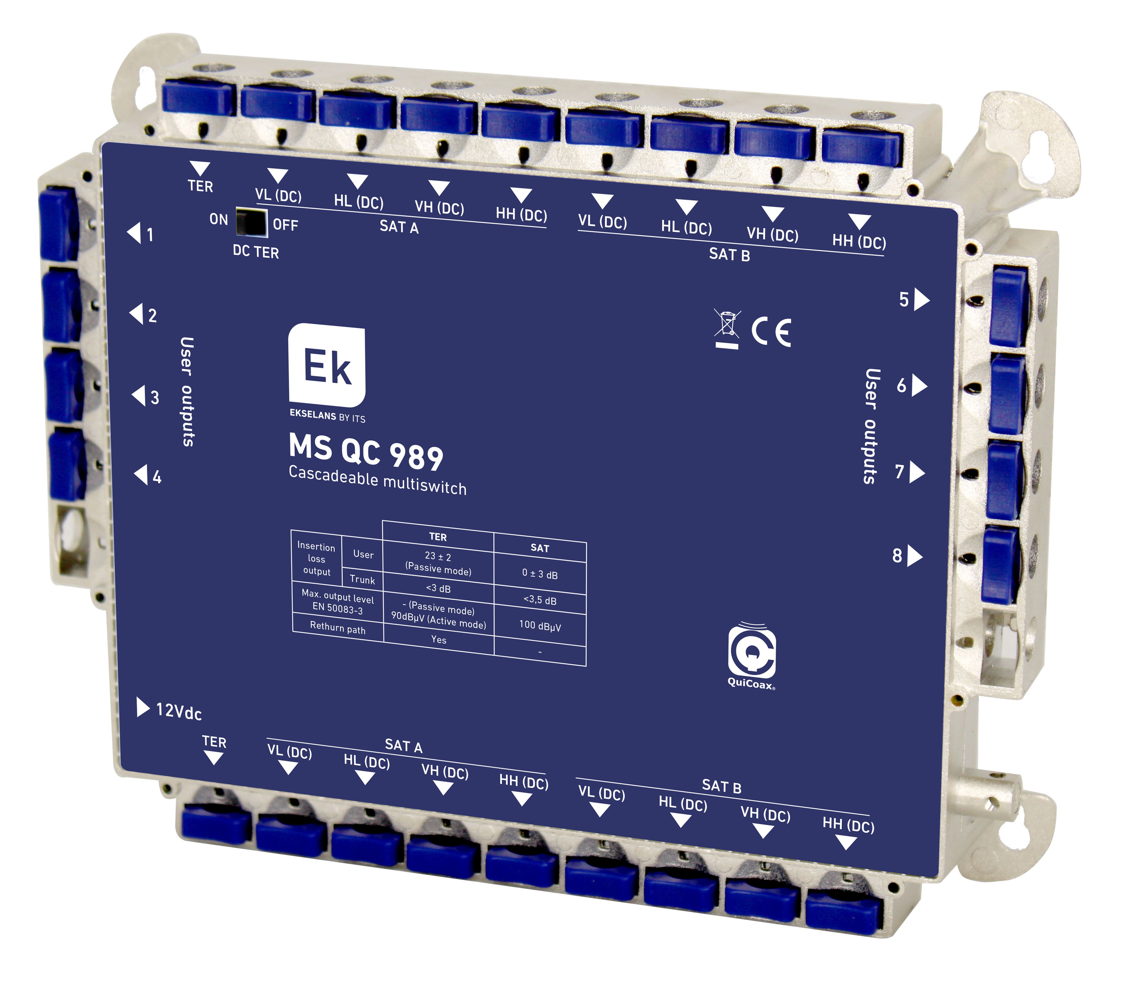 CAE Data - MULTISWICH CASCADABLE 9E/8S