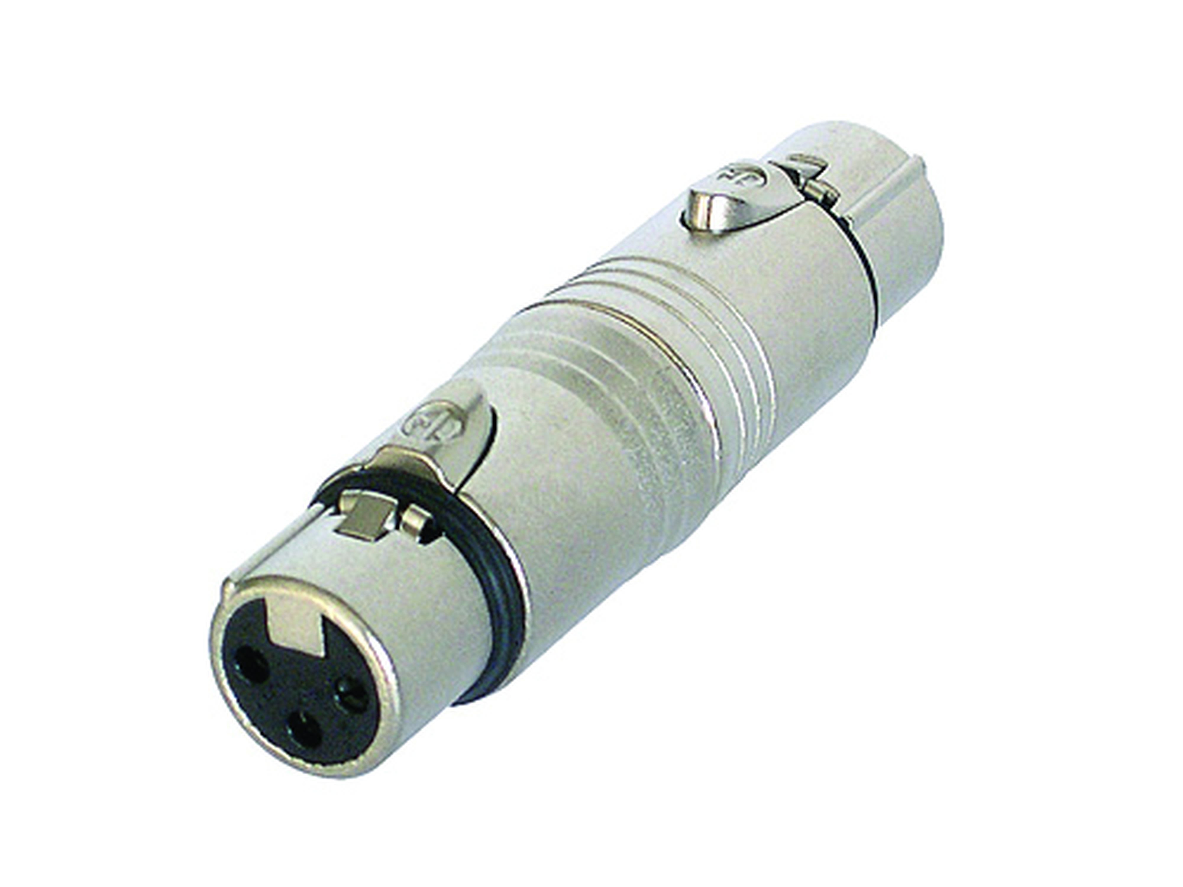 CAE Data - Adaptateur XLR femelle / XLR femelle - Corps métal - NEUTRIK