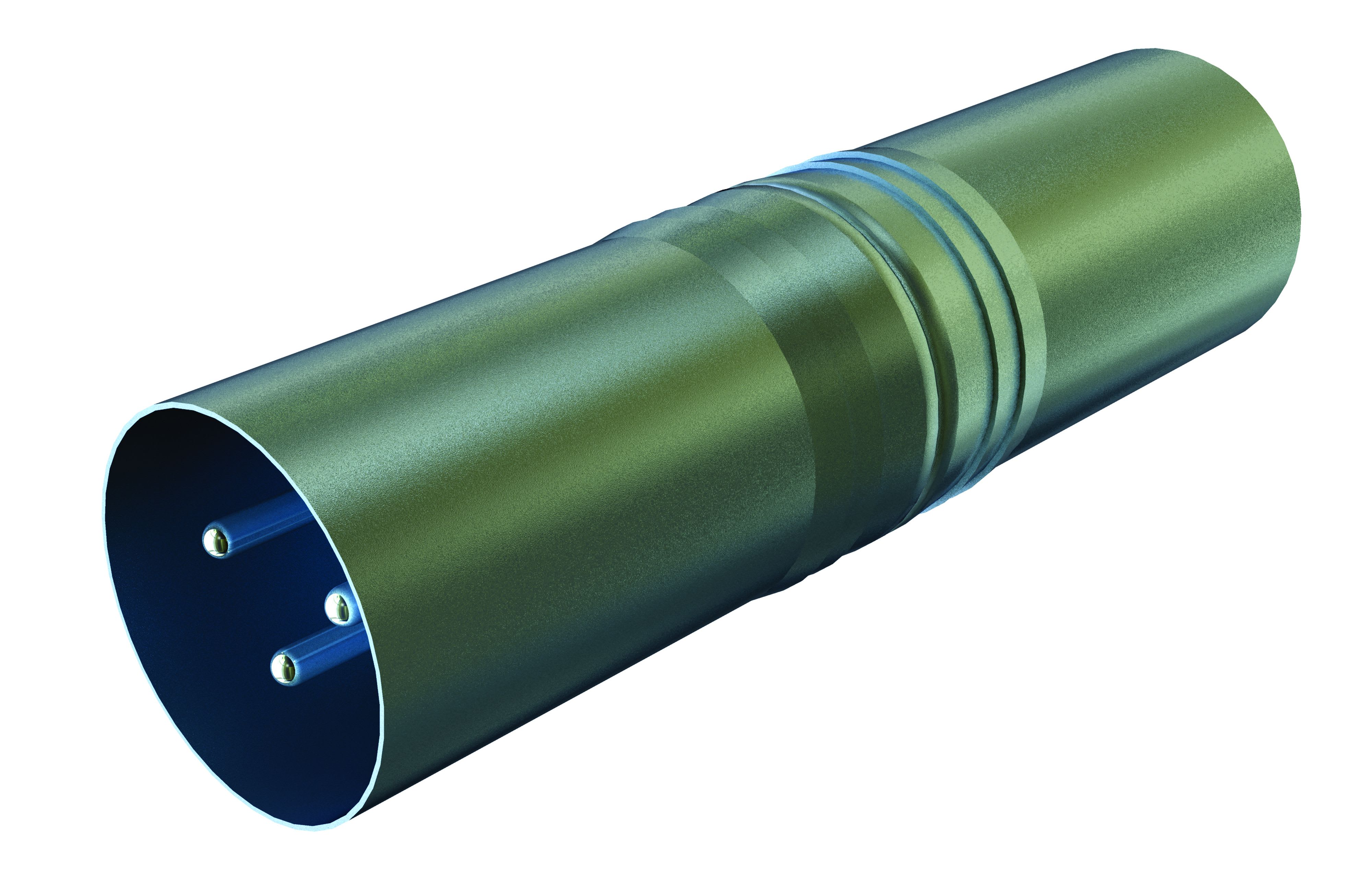 CAE Data - Adaptateur XLR mâle 3 points / XLR mâle 3 points - Corps métal - NEUTRIK