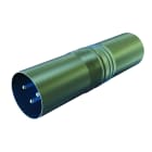 CAE Data - Adaptateur XLR mâle 3 points / XLR mâle 3 points - Corps métal - NEUTRIK
