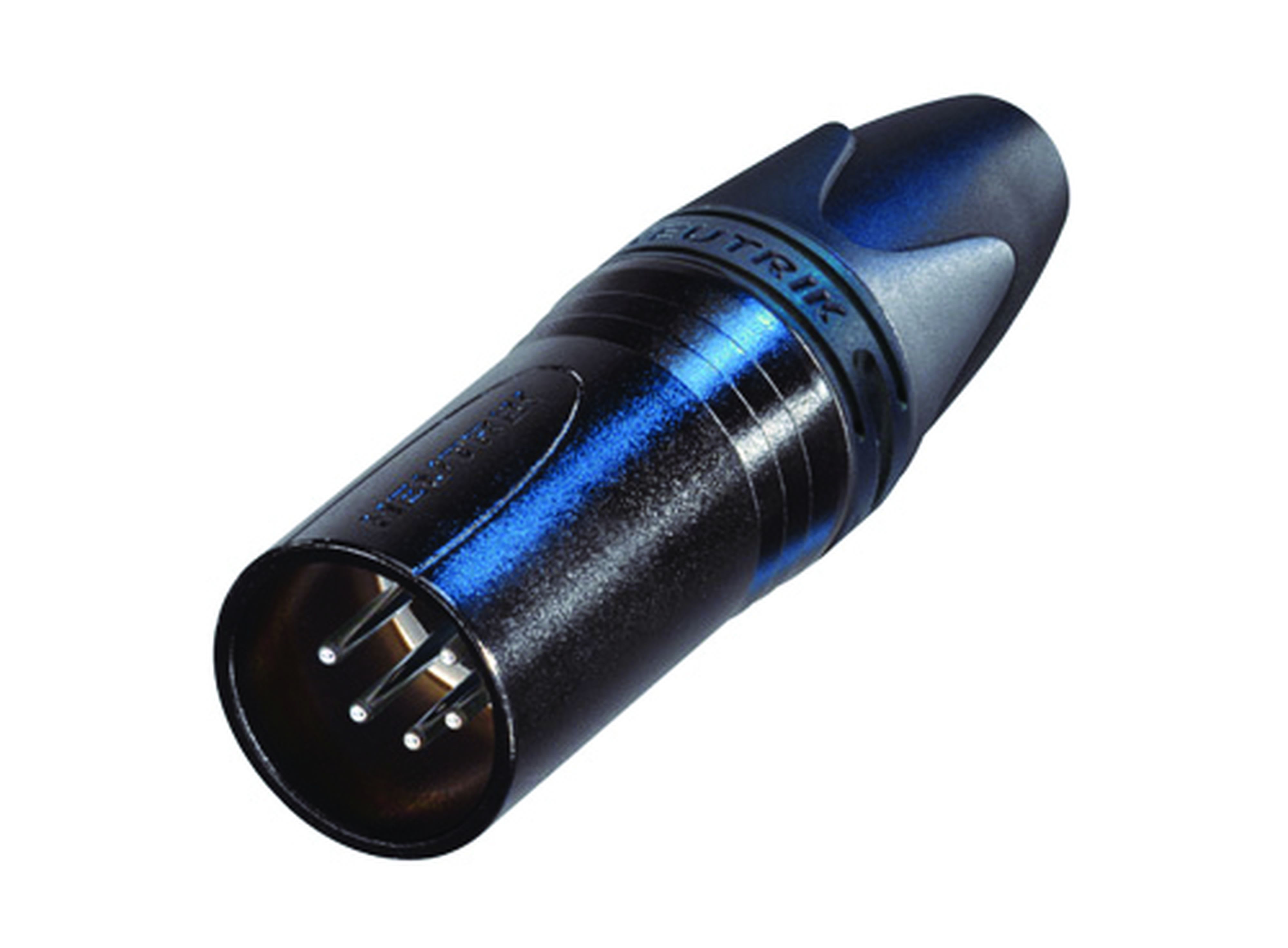 CAE Data - FICHE XLR MALE 5 PTS SERIE XX - CORPS METAL NOIR