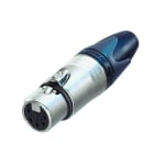 CAE Data - FICHE XLR MALE 5 PTS SERIE XX - CORPS METAL NICKEL NEUTRIK
