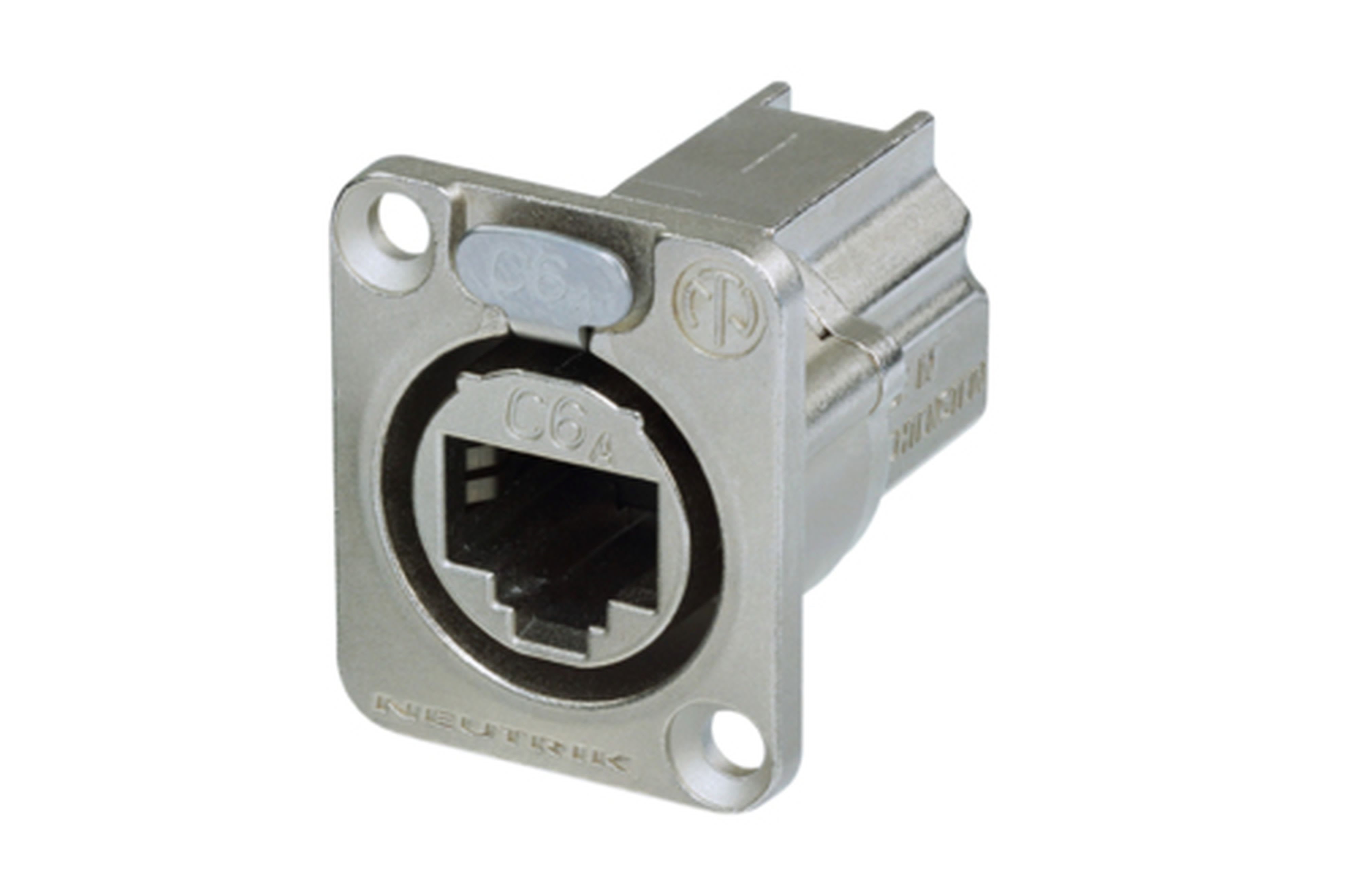 CAE Data - Embase ETHERCON RJ45 CAT6A - traversée femelle / femelle - NEUTRIK