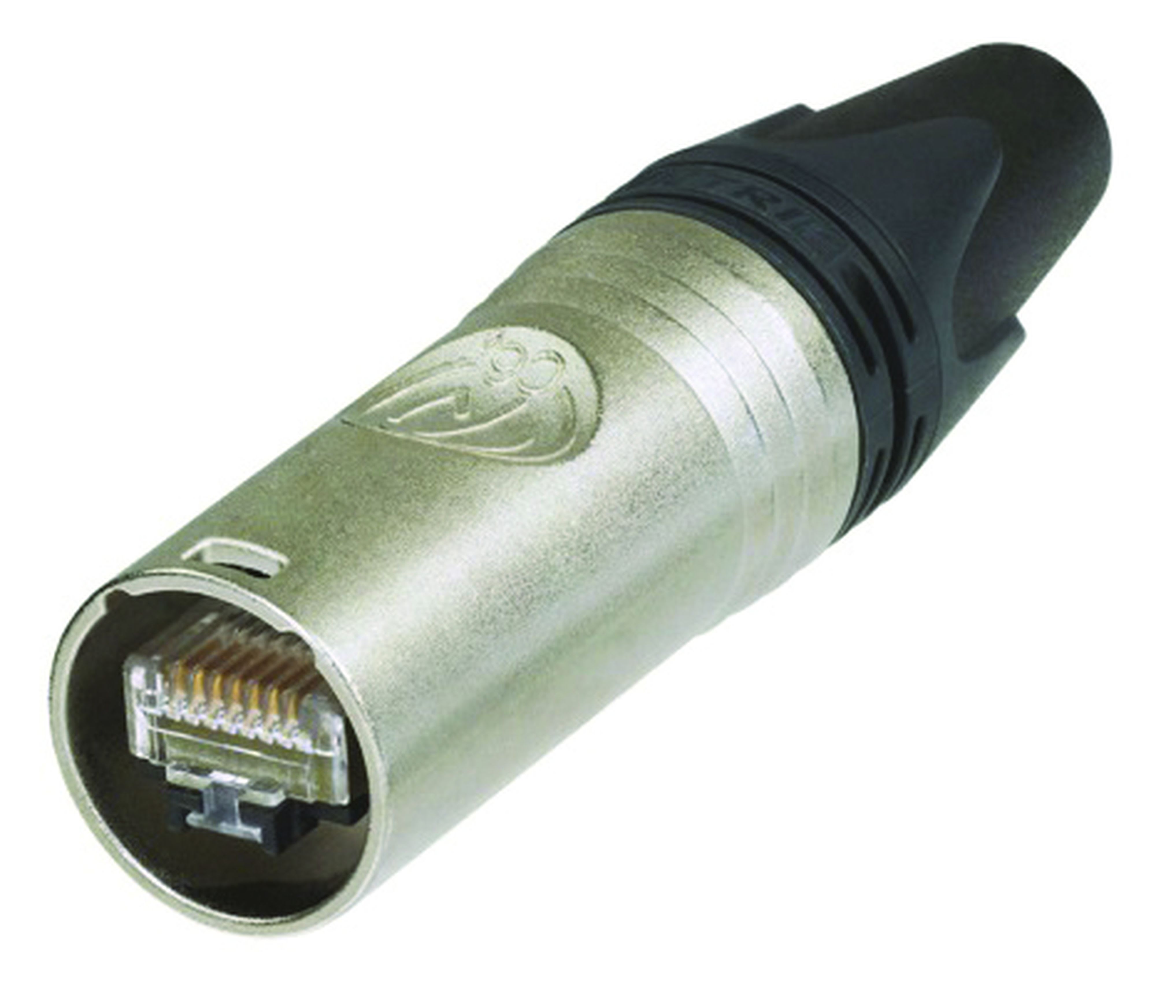 CAE Data - FICHE ETHERCON RJ45 CAT.6A CORPS METAL NICKEL + PLUG NEUTRIK