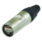 CAE Data - FICHE ETHERCON RJ45 CAT.6A CORPS METAL NICKEL + PLUG NEUTRIK