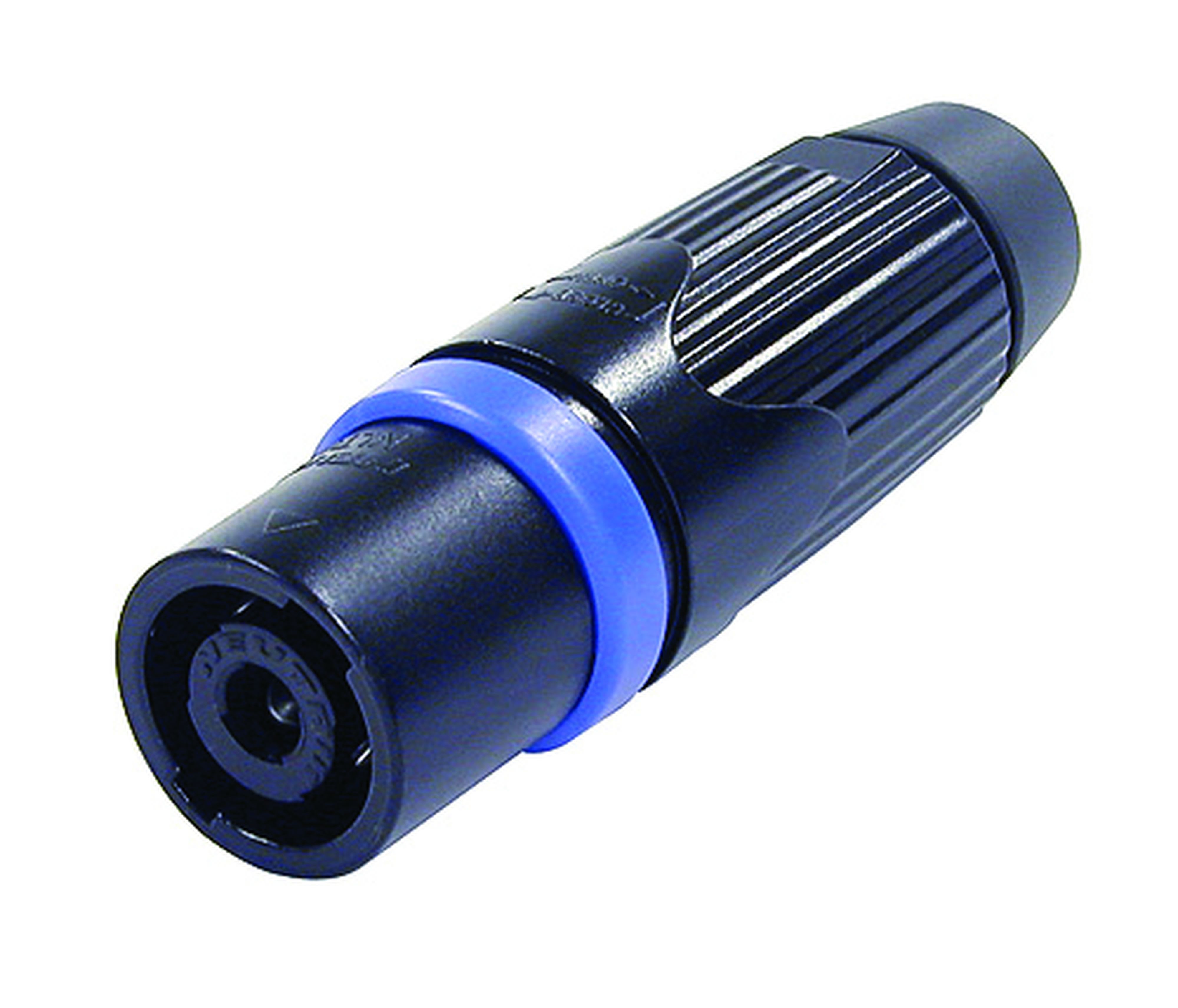 CAE Data - FICHE SPEAKON MALE 4 POLES SERIE STX - IP54 CORPS METAL NOIR - NEUTRIK