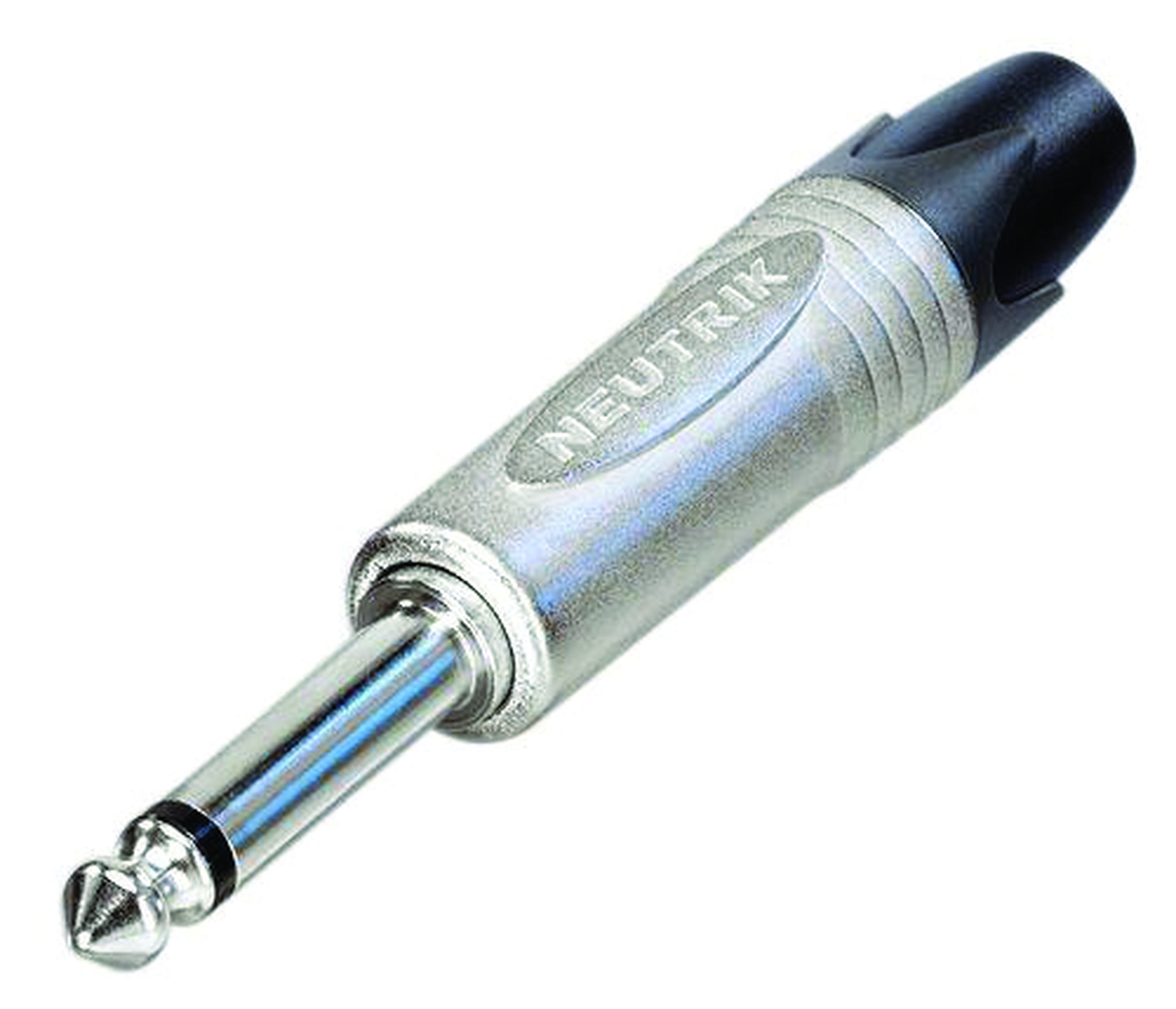 CAE Data - Jack mâle mono 6.35 mm - boîte 100 U démonté - Corps métal nickel - NEUTRIK