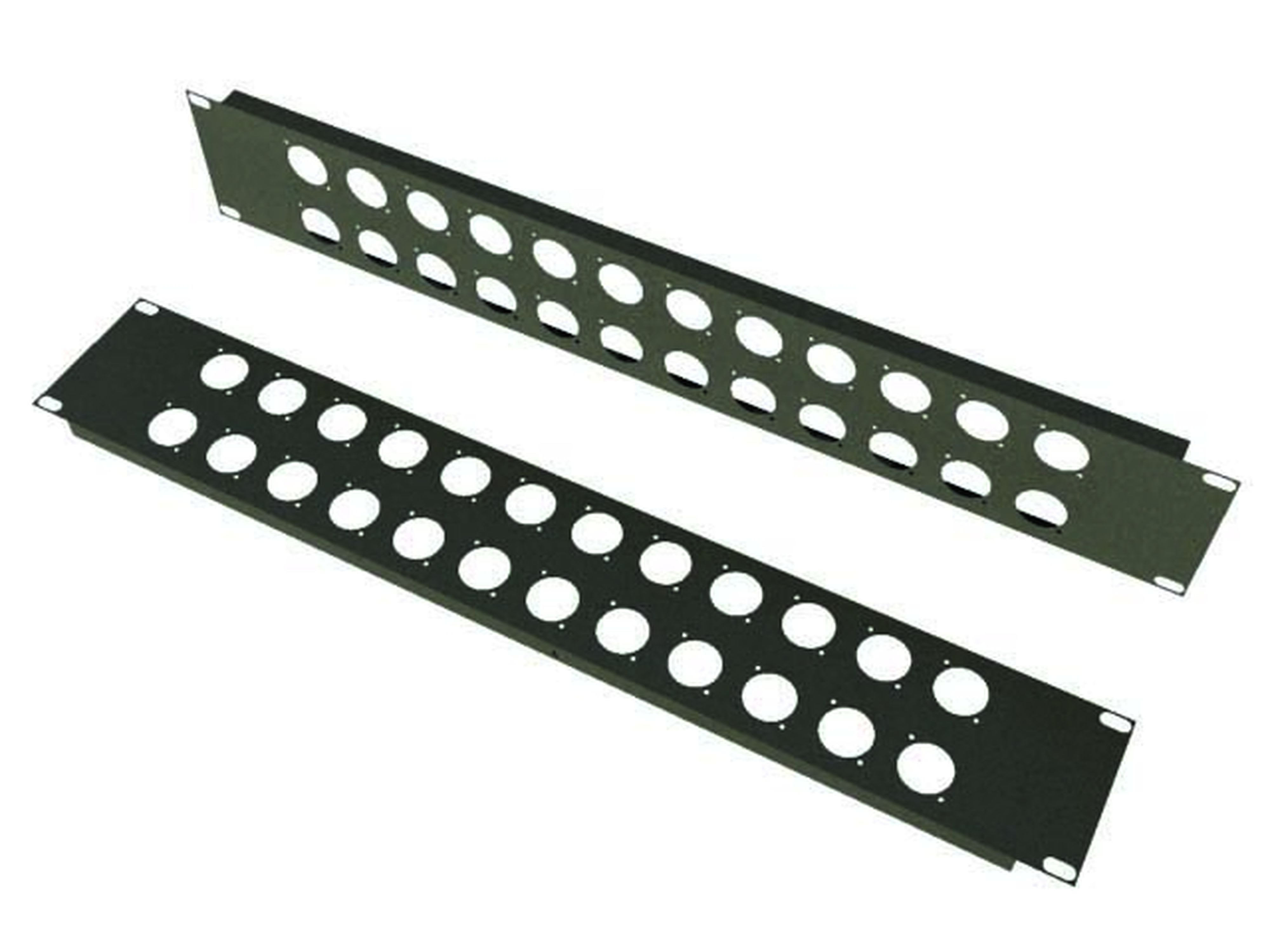 CAE Data - PANNEAU 16 SERIE D - 1U FORMAT 19 POUCES - EPOXY NOIR