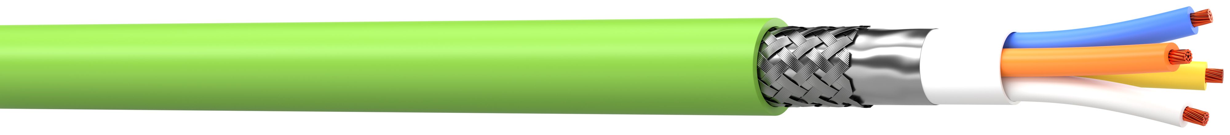 CAE Data - PROFINET TYPE B 4xAWG22/7 PVC CAT 5E - SOUPLE