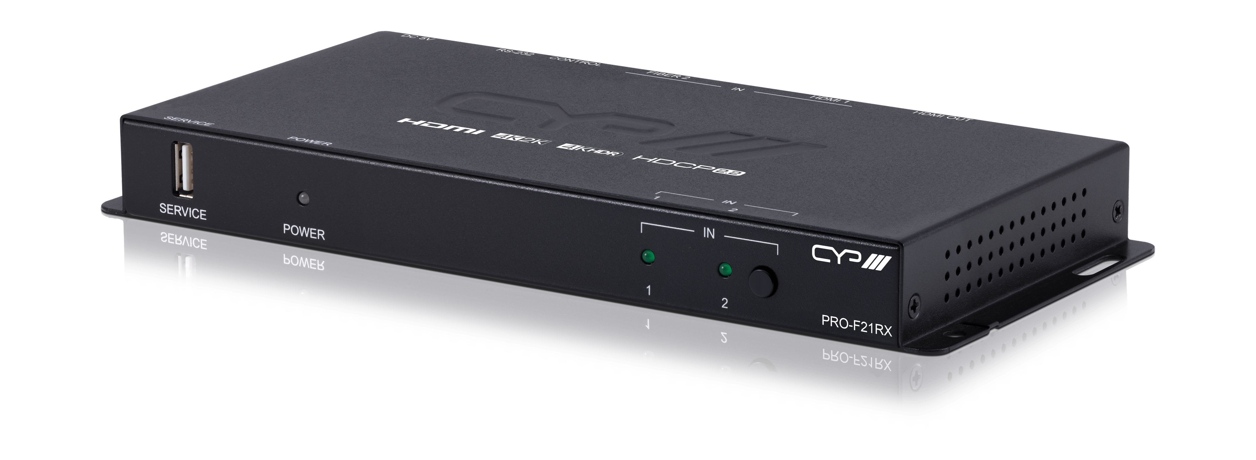 CAE Data - Re?cepteur 1 x HDMI via fibre optique LC - 4K 4:2:0 60Hz