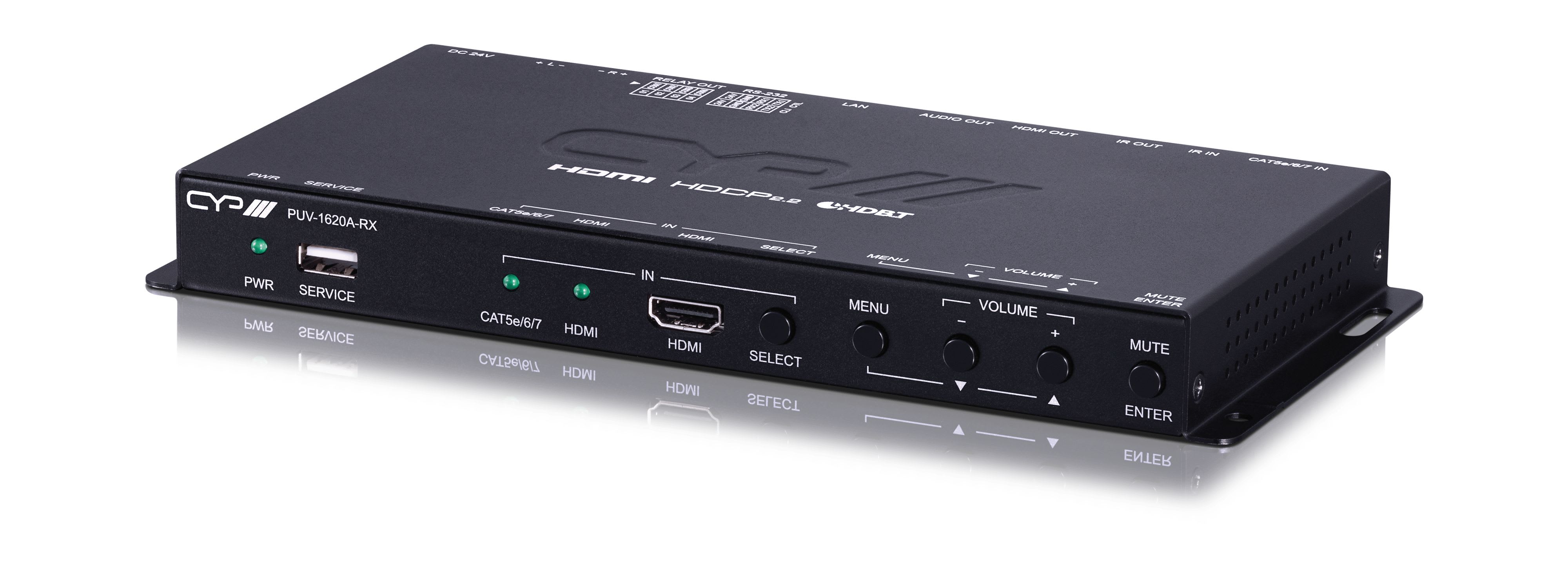 CAE Data - Re?cepteur 1 x HDMI via HDBaseT avec amp. Audio