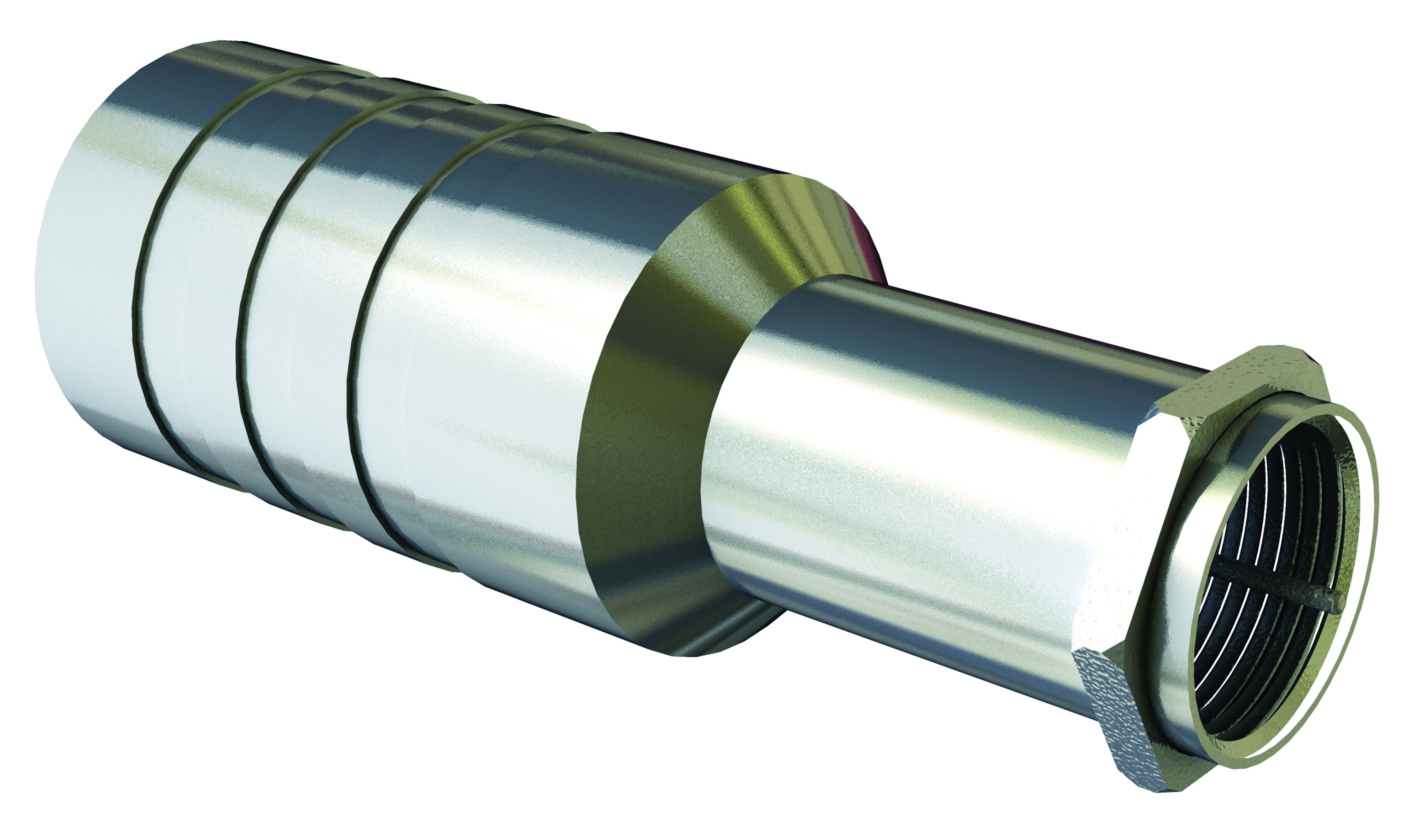 CAE Data - Connecteur F mâle à sertir monobloc diamètre 10,4 mm ? Sachet de 50