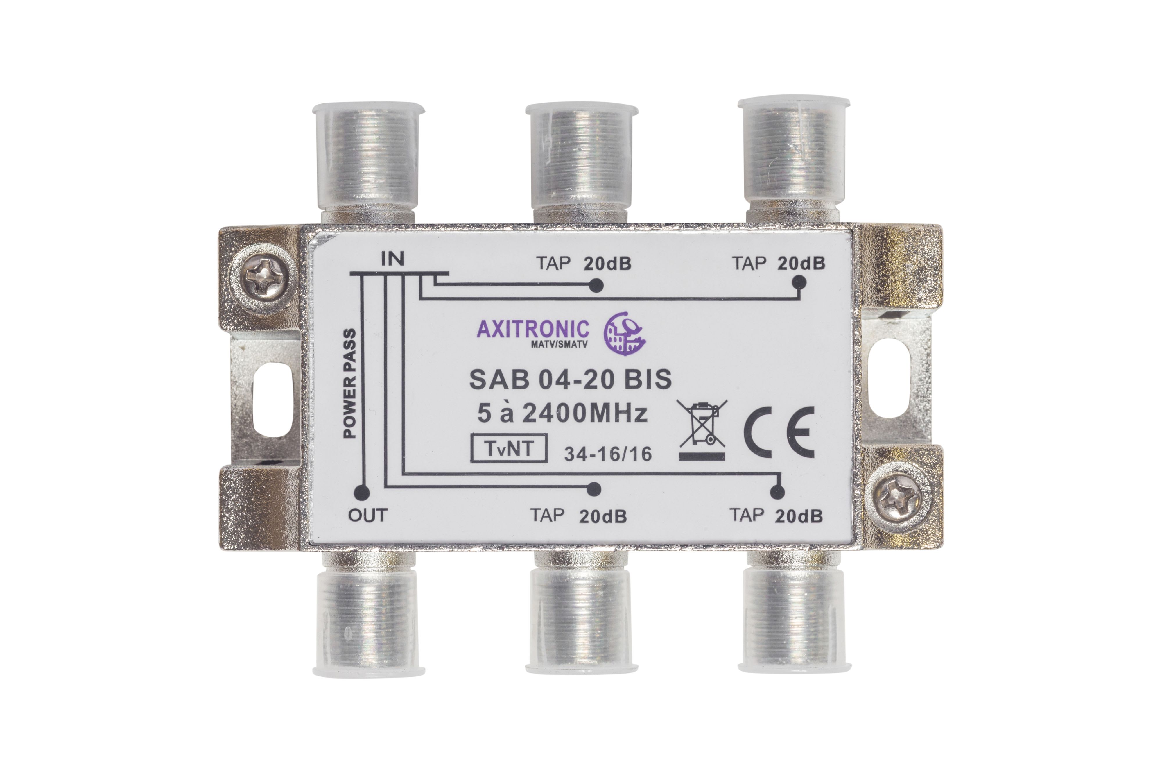CAE Data - DERIVATEUR ULB 4 DIRECTIONS PERTE 20 dB