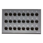 CAE Data - BOITIER DE SCENE POUR 24 XLR EPOXY NOIR