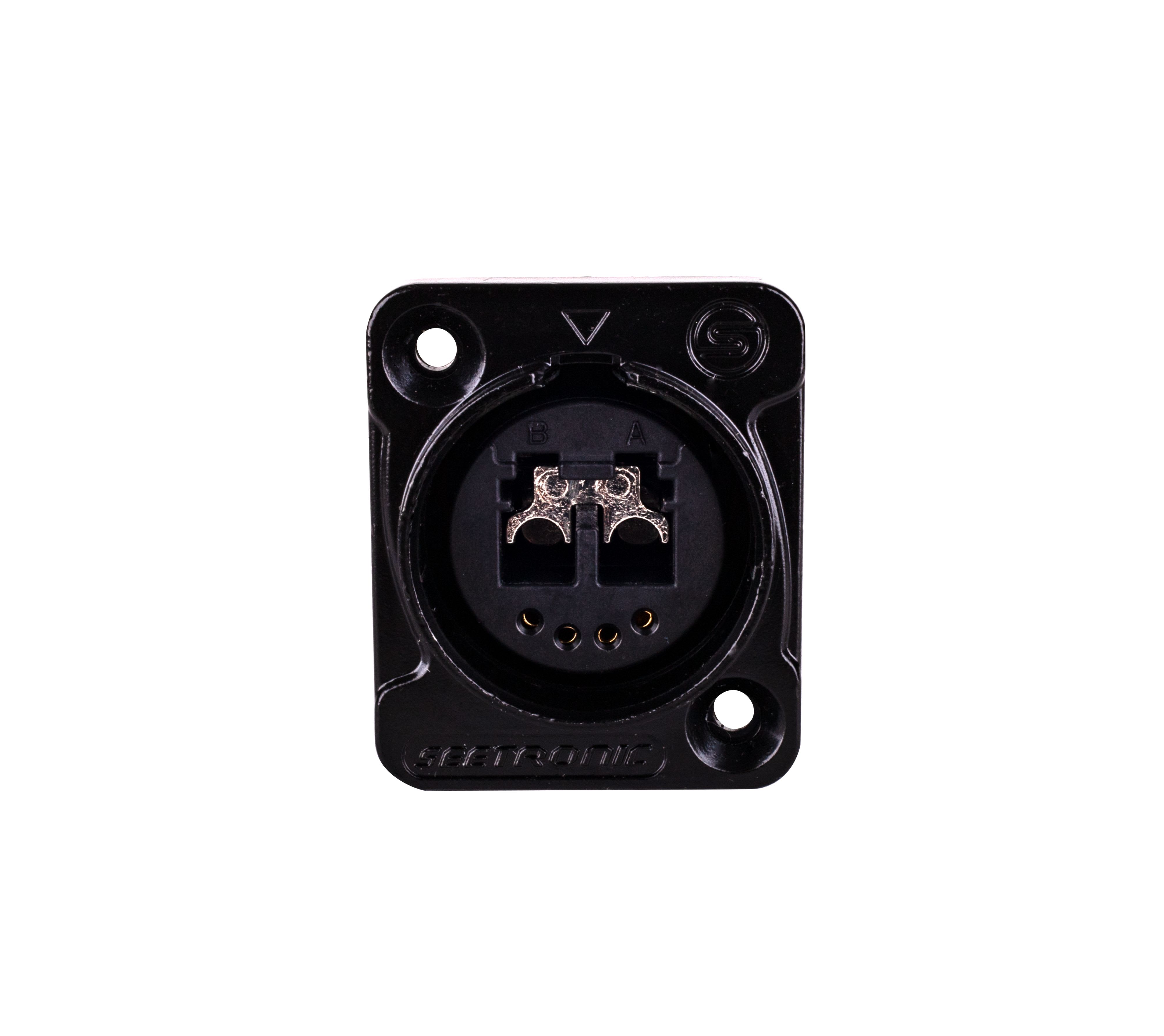 CAE Data - EMBASE FO 2 CANAUX LC SERIE D - CORPS NOIR - IP65