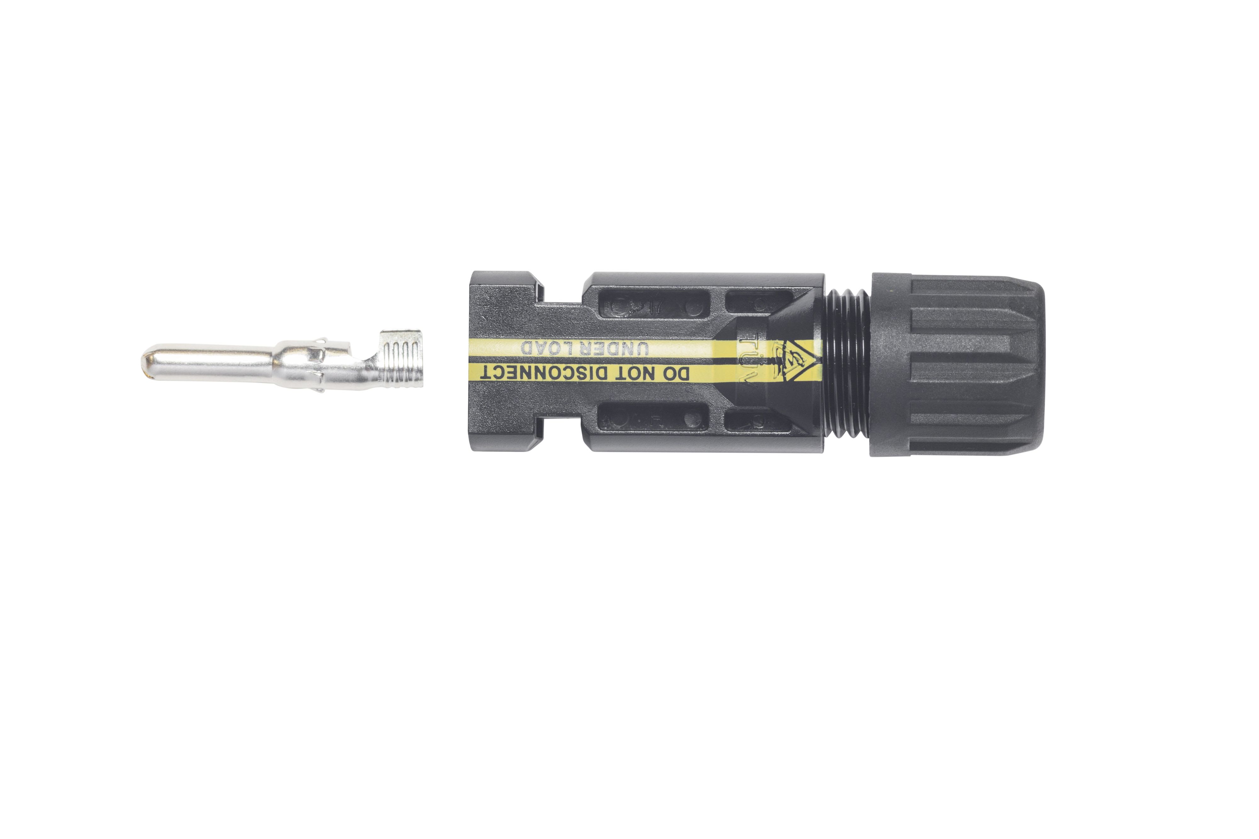 CAE Data - FICHE PV MALE SILVER 1000Vcc SECURISEE - cable 4 et 6mm²