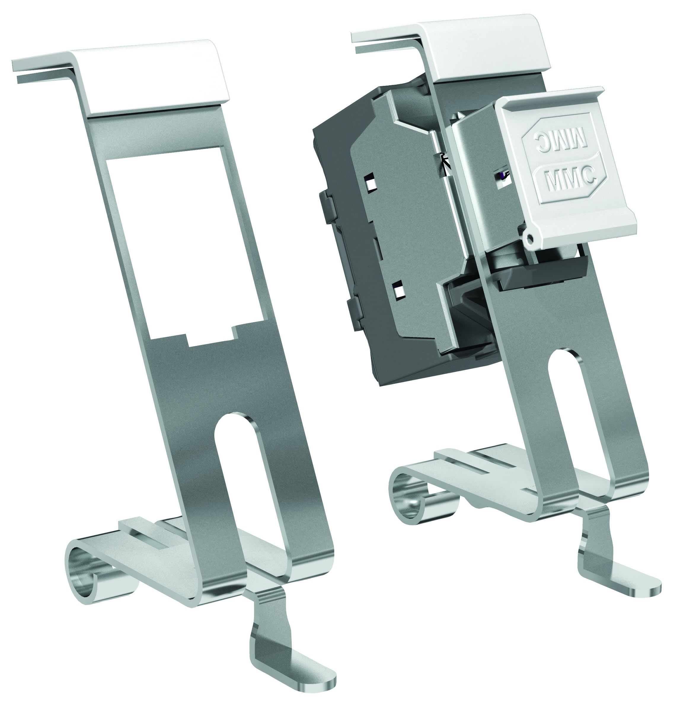 CAE Data - SUPPORT RAIL DIN PR CONN RJ45 SUPPORT POUR 1 CONN RJ45