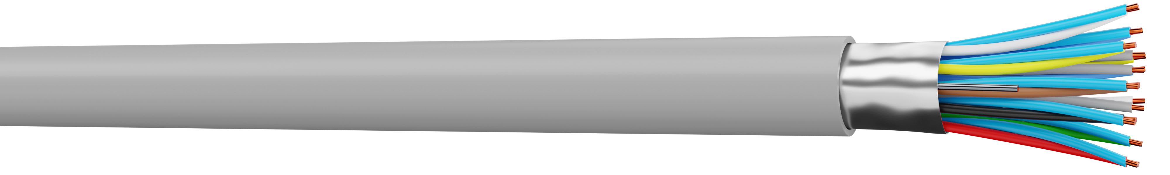 CAE Data - CABLE TEL 2P AWG 24 ALcu GRIS T500