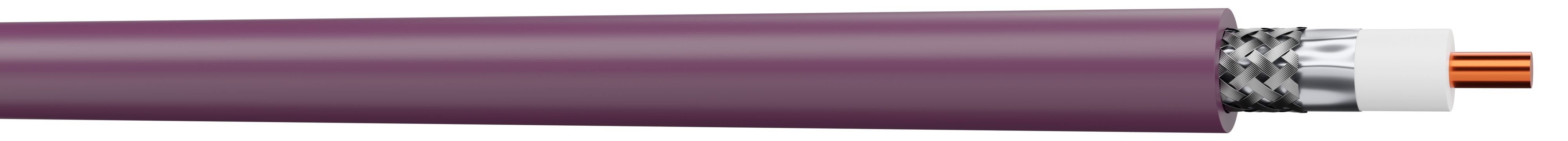 CAE Data - CABLE VIDEO UHDTV 1.6/7.2 LSZH GAINE LSZH VIOLET - 10.10 mm