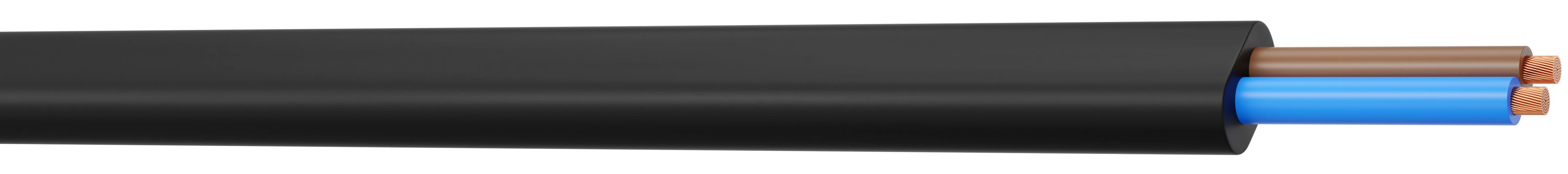 CAE Data - CABLE VVH2-F 2X0,75 NOIR T 500