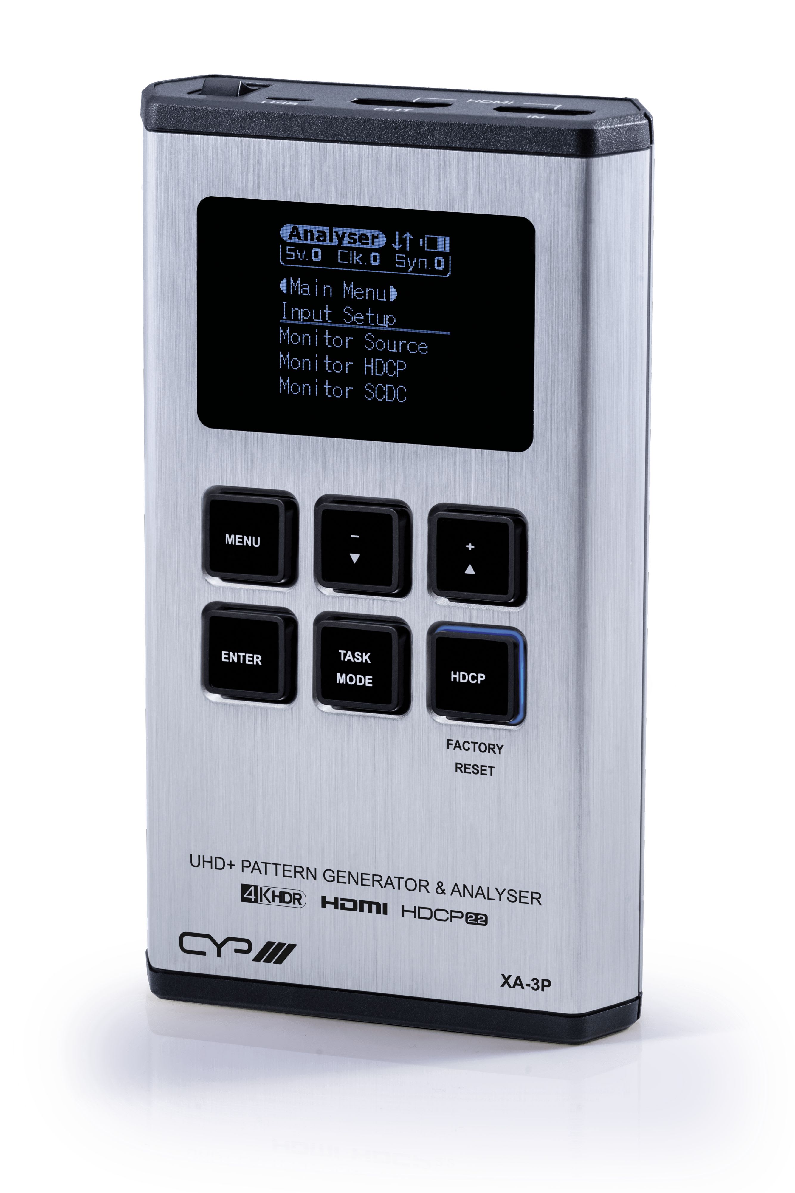 CAE Data - Ge?ne?rateur et analyseur de signaux HDMI portable - 4K 4:4:4 60Hz