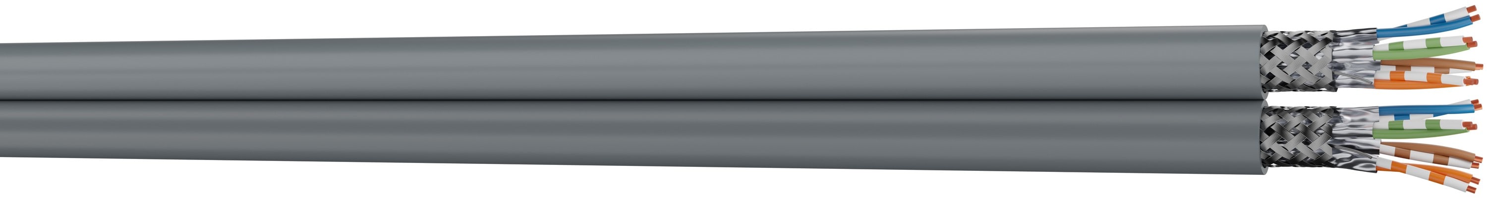 CAE Data - CABLE RIGIDE - CAT 6A - S/FTP 8 PAIRES - AWG23