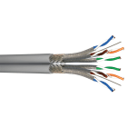 CAE Data - CABLE RIGIDE - CAT 6A - S/FTP EUROCLASS CCA GRIS LSZH