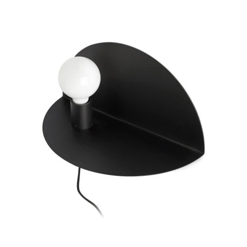 Faro - Nit Lampe Applique Gauche Noire E27 50/60Hz 15W IP 20 classeII 100V-240V