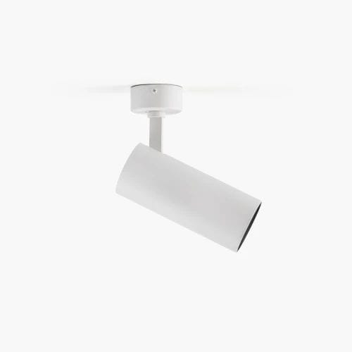 Faro - FOST SURFACE projecteur blanc Ø70 28W 36° 2700K CRI90 triac COBLED 28W 2700K IP