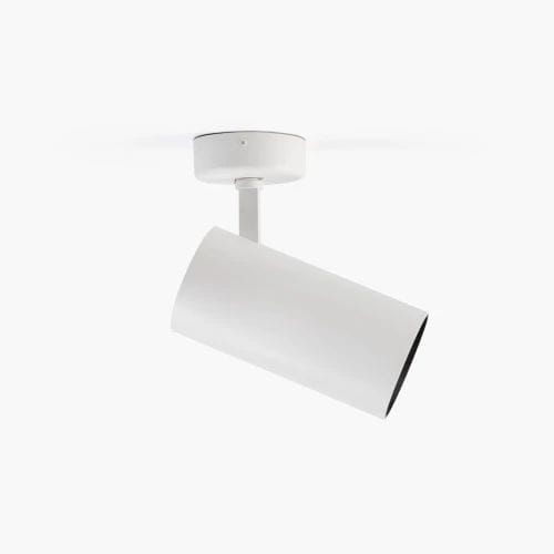 Faro - FOST SURFACE projecteur blanc Ø90 42W 23° 3000K CRI90 triac COBLED 42W 3000K IP