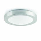 Faro - Logos-2 Plafonnier Gris E27 50/60Hz 15W IP 44 classe II 100V-240V