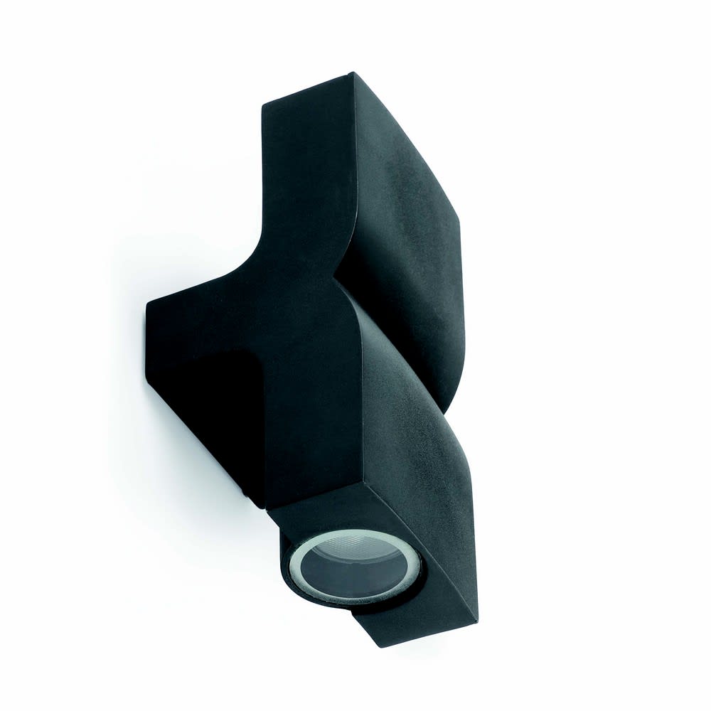 Faro - Klamp Lampe Applique Gris Foncé 2L GU10 50/60Hz 8W IP 44classe I 100V-240V