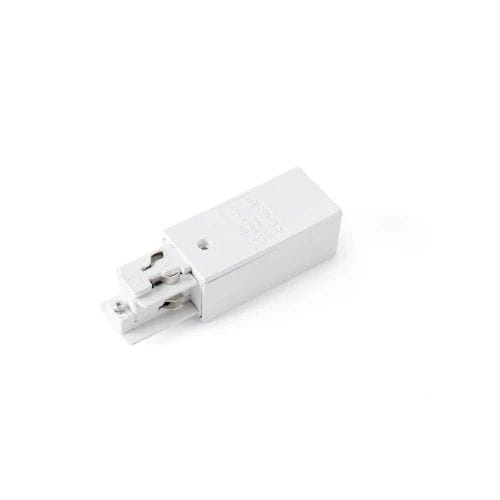 Faro - Embout Alimentation Gauche Blanche Pour Rail 50/60Hz IP 20 classe I100V-240V
