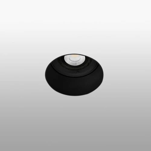 Faro - Fresh Lampe Encastrable Noire Sans Encadrement GU10 50/60Hz 8W IP 20classe II 10