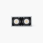 Faro - Mini Colin-2 Encastrable Gris 36-50W 2700K 56° COB LED 36W 2700KIP 23 500mA CC 2